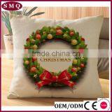 High Quality Printing Design Back Rest Christmas Pillow Cover thumbnail-3
