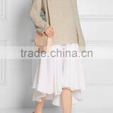 Crew Neck Oversized Sweater Designs for Women With Embroidery Detail on the Neck thumbnail-4
