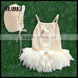16 New Children's Swimsuit Girls Swimwear Child Cygnet Baby Ballet Tutu Style Swimsuit thumbnail-4