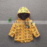 Baby Kids Clothing Spring Coat Long Sleeves Hooded Jacket Out Clothes thumbnail-2