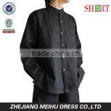 Unisex Men's Hemp Banded Collar Shirt thumbnail-2