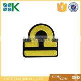 12 Constellation Badge Embroidery Patch Gold Badge Patch Retro Constellation Patch thumbnail-4