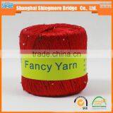 Polyester Yarn Supplier Hot Cheap Wholesale OEKO-Tex Standard Quality 100 Polyester Beads Yarn for Knitting thumbnail-4