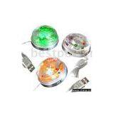 Round Shape Transparent USB HUB thumbnail-1