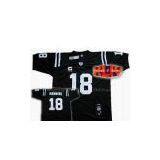 2010 Super Bowl XLIV Jersey Indianapolis Colts Jerseys 18 Peyton Manning Black thumbnail-1