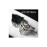 Black Enamel Superman Metal Cufflinks thumbnail-3