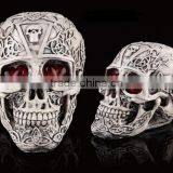 Creative Terror Halloween Toys Funny Tricky Toy Flash Resin Skulls Halloween Decorations thumbnail-3