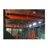 Automatic 24-hours Running Electric Overhead Crane With Grab Bucket For Lifting Waste To Boiler