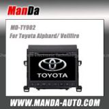 hot sell car radio for Toyota Alphard/ Vellfire in-dash dvd original car gps navigation system
