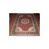 Oriental Hand-knotted Silk Carpet thumbnail-2