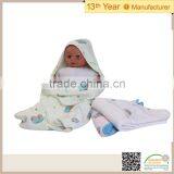 new style bamboo baby hooded bath towel