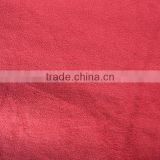 100% polyester soli dyed plain super soft velour fabric