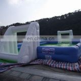 inflatable soccer field with flooring