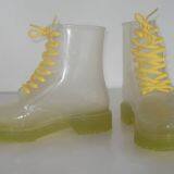 2026 Popular Style Women Shoes,New Fashion Transparent Lady Rain Shoes,Transparent PVC Rain Shoes thumbnail-2