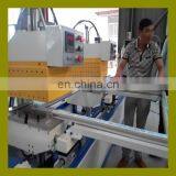 UPVC PVC Window Door Making Machine / Double Head PVC Door Window Welding Machine