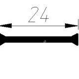 Custom Special Shapes Thermal Insulation Strip For Aluminum Parts thumbnail-4