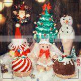 Yarncrafts Gingerbread Man Soft Toy Hand Crochet Christmas Pillow for Kids Gift thumbnail-3
