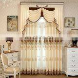Wholesale European Style Blackout Embroidery Curtain Ready Made Custom Bedroom thumbnail-1