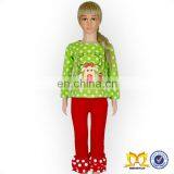 Cheap Children's Boutique Clothing Toddlers Christmas Pajamas Wholesale Christmas Pajamas thumbnail-2