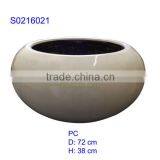 Tall Tapered Fiberglass Lacquered Planters | S0216021 thumbnail-1