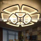 Modern Led Ceiling Lights Remote Control Living Room Ceiling Lamps Creative Bedroom Restaurant Circular Lamps thumbnail-6
