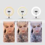 Cross-border Live Fill Light Amazon Desktop 10 Inch Ring Light 26 cm Tripod Bracket Beauty Fill Light thumbnail-2