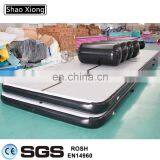 Black Inflatable Gymnastics Mats Air Tumble Track Gym Mat thumbnail-3
