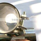 Used in Central Feeding System Adjustable Stainless Steel Pipe Clamp thumbnail-3