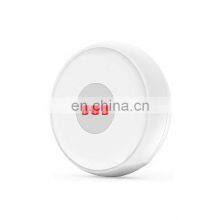 Remote Control Button of Tuya Smart ZigBee SOS Alarm Hospital Remote Control Wireless Emergency Button for the Elderly