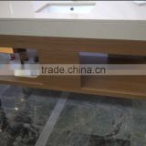 Chinese wholesale natural wood bathroom cabinet wood vanity cabinet