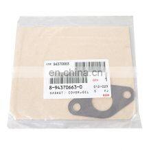 8-94370663-0 8943706630 Gasket Cover Oil Pump for 4bg1 Excavator Spare Parts thumbnail-1