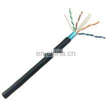 1000FT CAT6 Cable FTP Solid Copper Foil Shielded 23 AWG Blue CM CMR CMP CABLE thumbnail-5