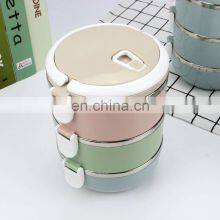 Compete Price Insulation Children Tiffin Food Wholesale Metal Warmer Lunch Bento Box thumbnail-2