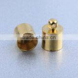 Manufacture Strong Jewelry Findings Brass Cord End