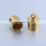 Manufacture Strong Jewelry Findings Brass Cord End