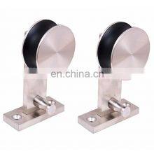 DIY 6.6FT Stainless Steel Modern Interior Sliding Barn Closet Cabinet Door Track Hardware Kit thumbnail-5