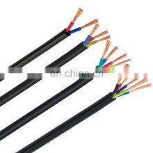 Manufacturer wire flat cable 2-core 3-core 1.5 2.5 4sqmm sheathed PVC wire and cable