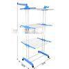 Movable Clothes Rack Plastic Accessories Easy to Install Clothes Rack Towel Quilt Drying Rack thumbnail-4