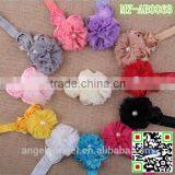 Fabric Large Flower Hair Accessory Pretty Fashion Accessories co Ltd Rose Flower Hairband MY-AB0063 thumbnail-1