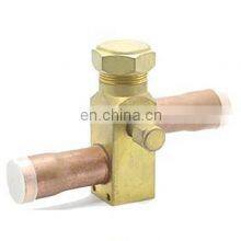 Квадратный тип запорного клапана, клапана управления, сервисного клапана из латуни или меди для холодильного оборудования кондиционера thumbnail-1