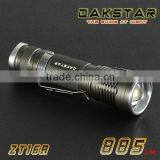 DAKSTAR ZT16A T6 885LM Aluminum LED 18650 Zoom Rechargeable Flashlight With CREE thumbnail-1
