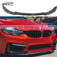 F80 F82 M3 M4 High Quality CS Style Carbon Fiber Front Lip Front Bumper Lip Front Separator For BMW F80 F82 M3 M4 thumbnail-2