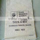 Transparent pp Bag Bean Sack pp Soya Bean Oil Woven Bag Exported to Benin