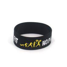 Soft Bracelets Eco-friendly Sports Wrist Bands Debossed Wristbands Comfortable Personalized for Event thumbnail-2