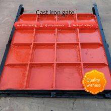 Pictures of Cast Iron Gate Flap Valves for Channel Water Stop and Backflow Prevention thumbnail-3