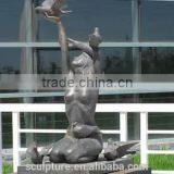 2016 New Outdoor Bronze Sculpture For Outdoor/Garden Decoration Statues Monument Meaningful Figure Sculpture thumbnail-6