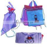 High Quality pp Woven Drawstring Shopping Bag thumbnail-6
