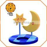 DIY Wooden Craft Tealight Holder Moon 1 Pcs for Kids thumbnail-2