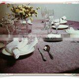 Upscale Hotel Dining Table Cloth Jacquard Table Cloth thumbnail-3