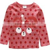 TF-02160620025 O-neck Long Sleeve T-shirt For Girls Boys Clothes Baby Children's Clothing For Boy Kids T Shirt